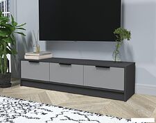 Тумба Интерлиния ТВ Концепт КТ-ТВ3-35 (серебро/антрацит)