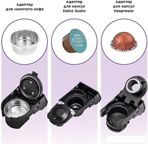 Рожковая кофеварка Kitfort KT-7107