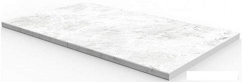 Готовая кухня Интермебель Бостон-5 2 (акация белая/акация белая/мрамор лацио белый)