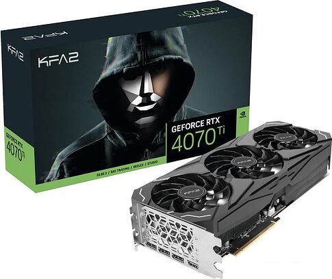 Видеокарта KFA2 GeForce RTX 4070 Ti ST 1-Click OC 47IOM7MD6TTK