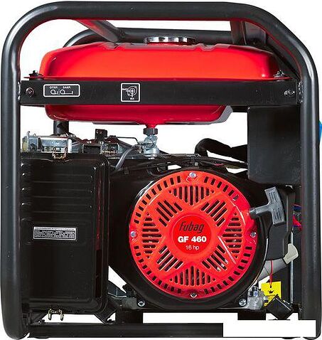 Бензиновый генератор Fubag BS 8500 A ES Duplex (с коннектором автоматики)
