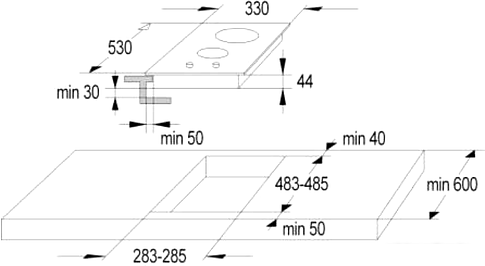 Варочная панель Лысьва ПГВ 21 К