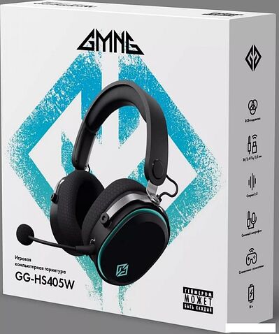 Наушники GMNG GG-HS405W (черный)
