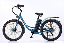 Электровелосипед MyWay Road 1.0 250 26 (17, морская волна)