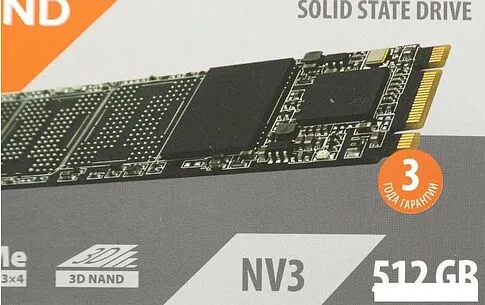 SSD SunWind NV3 SWSSD512GN3T 512GB