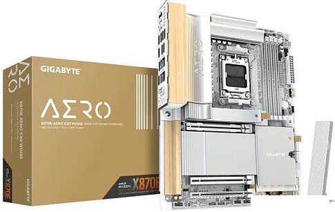 Материнская плата Gigabyte X870E Aero X3D Wood
