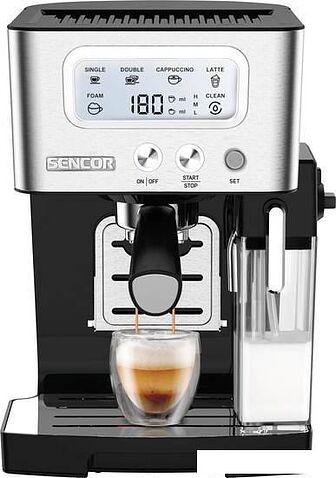 Рожковая помповая кофеварка Sencor SES 4090 SS