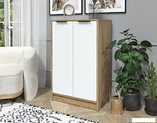 Тумба Интерлиния Концепт КТ-Т64 (белый платинум/дуб золотой)