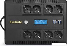 Источник бесперебойного питания ExeGate Neo Smart LHB-800.LCD.AVR.8SH.CH.USB EX293857RUS Источник бесперебойного питания ExeGate Neo Smart LHB-800.LCD.AVR.8SH.CH.USB EX293857RUS