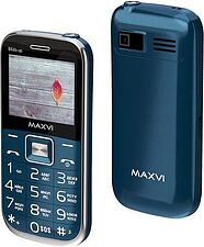 Кнопочный телефон Maxvi B6ds up (маренго)