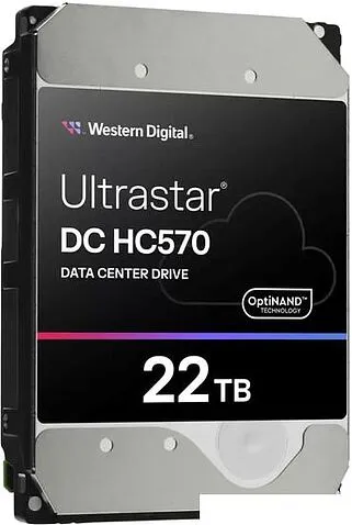 Жесткий диск WD Ultrastar DC HC570 22TB WUH722222ALE6L4