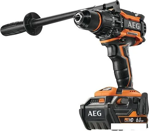 Ударная дрель-шуруповерт AEG Powertools BSB 18BL LI-602C 4935464100 (с 2-мя АКБ 6 Ач, кейс)