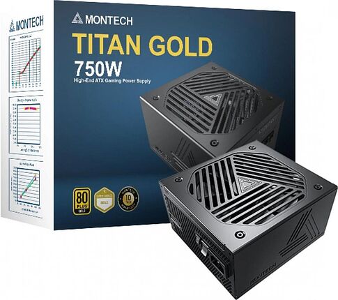 Блок питания Montech Titan Gold 750W