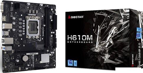 Материнская плата BIOSTAR H610MHP 2.0 Ver. 6.0