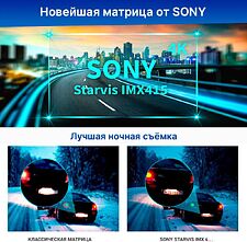 Видеорегистратор-GPS информатор (2в1) TrendVision TDR-725 Real 4K 2CH