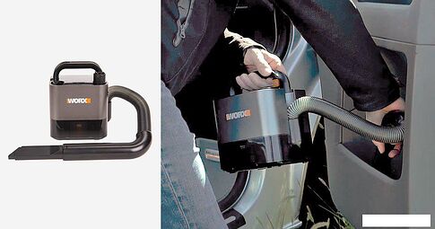 Пылесос Worx WX030 (с 1 АКБ 2Ah и ЗУ)