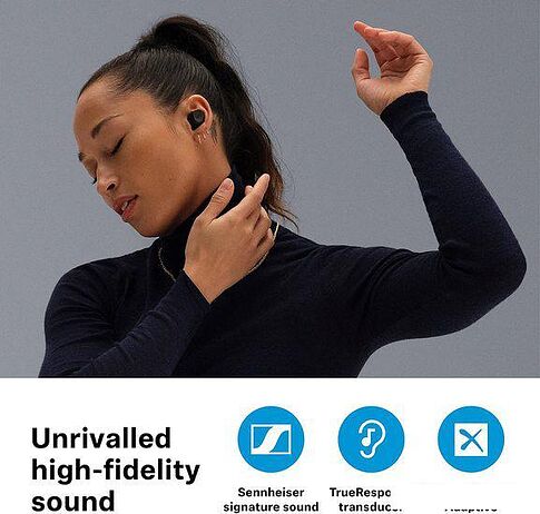Наушники Sennheiser Momentum True Wireless 3 (черный)