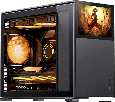 Корпус Jonsbo D31 STD Screen (черный)