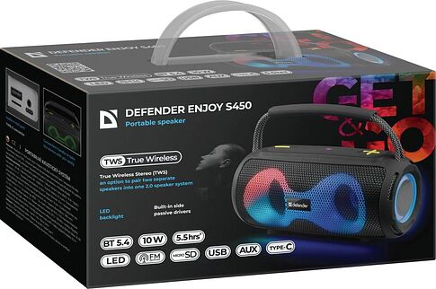 Беспроводная колонка Defender Enjoy S450
