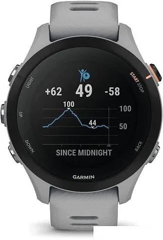 Умные часы Garmin Forerunner 255S 41 мм (светло-серый/черный)