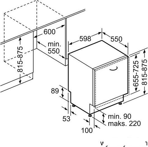 Посудомоечная машина Bosch SMV25EX00E