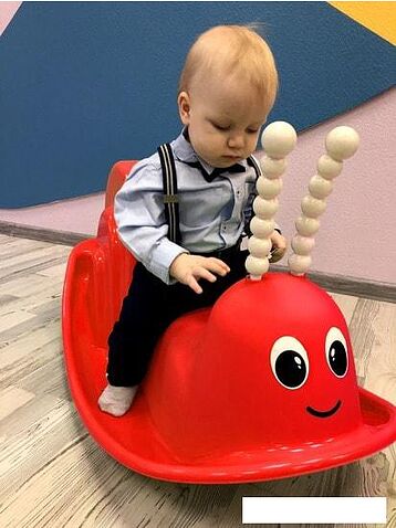 Качалка Pic’n’mix Улитка (красный)