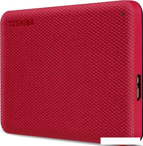 Внешний накопитель Toshiba Canvio Advance 1TB HDTCA10ER3AA (красный)