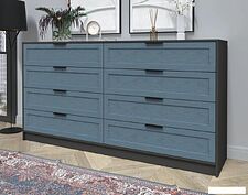 Комод Интерлиния Концепт Тренд КТ-К197 (антрацит/дуб лазурный)