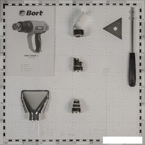 Промышленный фен Bort BHG-2000F-L