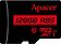 Карта памяти Apacer microSDXC AP128GMCSX10U5-R 128GB (с адаптером)