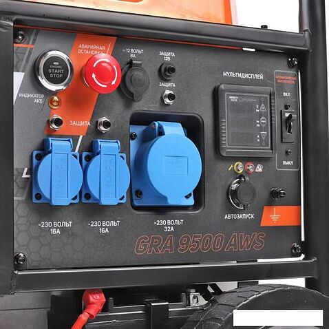 Бензиновый генератор Patriot GRA 9500AWS
