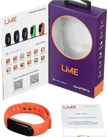 Фитнес-браслет Lime 116HR (оранжевый)