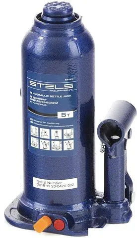 Бутылочный домкрат Stels 51163 5т