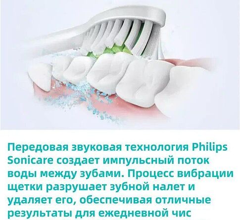 Электрическая зубная щетка Philips HX2451 (зеленый)