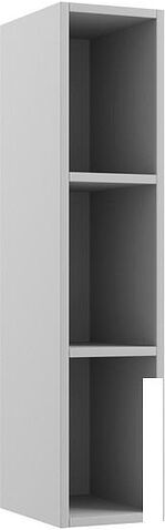 Шкаф навесной ДСВ Тренто ВП 200 правый (серый/белый)