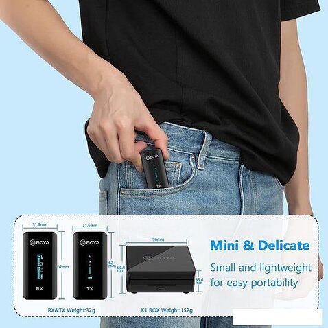 Радиосистема BOYA BY-XM6-K1