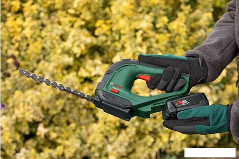 Кусторез + ножницы Bosch Advanced Shear 18V-10 0600857000 (с 1-м АКБ)