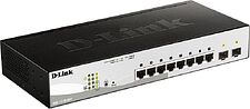 Настраиваемый коммутатор D-Link DGS-1210-08P/G3A Настраиваемый коммутатор D-Link DGS-1210-08P/G3A