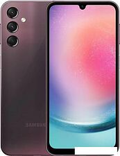 Смартфон Samsung Galaxy A24 SM-A245F/DSN 6GB/128GB (бордовый) Смартфон Samsung Galaxy A24 SM-A245F/DSN 6GB/128GB (бордовый)
