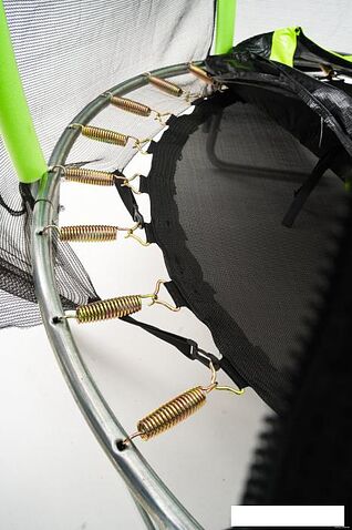 Батут Calviano Outside Master Green 140 см - 4.5ft (внешняя сетка, складной, без лестницы)