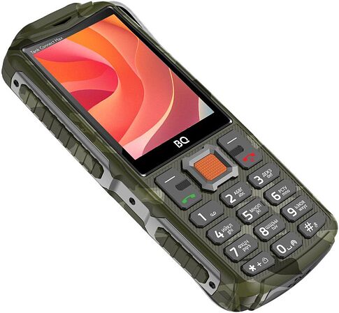 Кнопочный телефон BQ 2830L Tank Connect Max (камуфляж/черный)