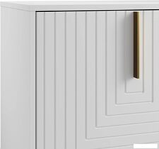 Тумба Involux Неаполь 212T001 (белый/металл золото)