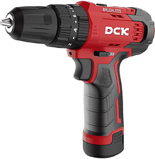 Ударная дрель-шуруповерт DCK KDJZ23-10i Type EK (с 2-мя АКБ, кейс)