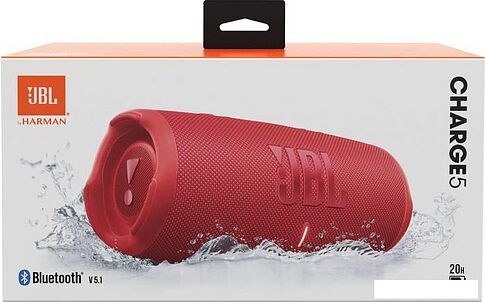Беспроводная колонка JBL Charge 5 (красный)