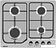 Варочная панель Akpo PGA 604 LXE-3