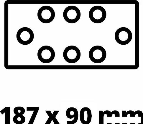 Виброшлифмашина Einhell TC-OS 18/187 Li Solo