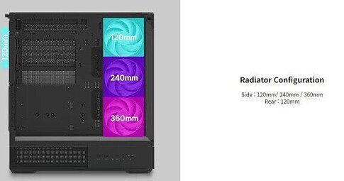 Корпус Zalman P40 Prism Plus (черный)