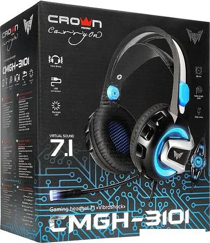 Наушники CrownMicro CMGH-3101