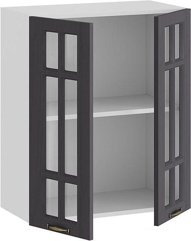 Шкаф навесной Трия Лина 1В6С (графит)