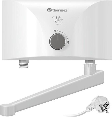 Проточный электрический водонагреватель Thermex Vetro 3500 tap